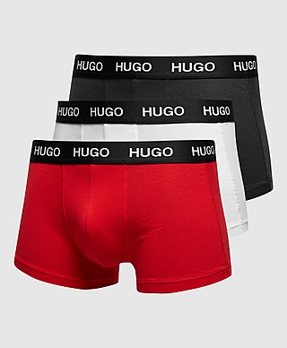 HUGO 3-Pack Repeat Logo Boxers