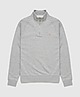 Grey Farah Fleece Half Zip Sweatshirt