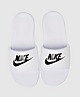 White Nike Victori One Slide