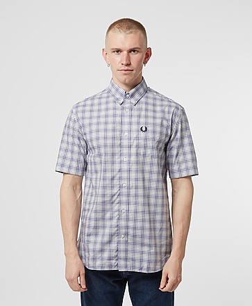Fred Perry Small Check Short Sleeve Shirt