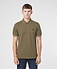 Green/Black/White Fred Perry Twin Tipped Polo Shirt