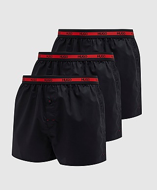 HUGO 2 Pack Woven Boxer Shorts