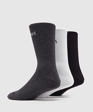 Emporio Armani Loungewear 3 Pack Socks