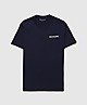 Blue True Religion Small Arch Logo T-Shirt