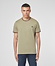 Green Fred Perry Twin Tipped T-Shirt