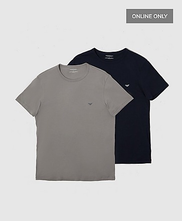 Emporio Armani Loungewear 2 Pack Slim Stretch T-Shirts