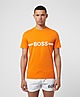 Orange BOSS Logo T-Shirt