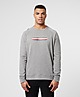 Grey Tommy Hilfiger Lounge SeaCell Stripe Sweatshirt