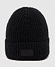 Black Barbour International Sweeper Knitted Beanie
