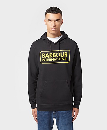 Barbour International Large Logo Hoodie