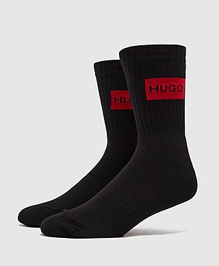 HUGO 2 Pack Patch Socks