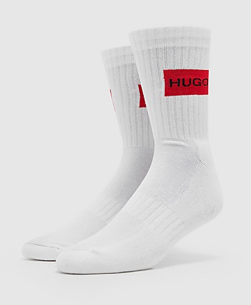 HUGO 2 Pack Patch Socks