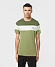 Green Pretty Green Tilby Colour Block T-Shirt
