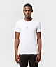 White Calvin Klein Jeans Central Monogram T-Shirt