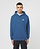 Blue Nike Sportswear Club Fleece Pullover Hoodie