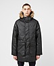 Black Fred Perry Padded Wax Jacket