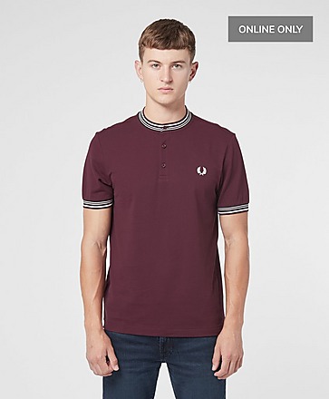 Fred Perry Henley Collar Polo Shirt
