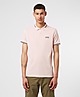 Pink Barbour International Essential Tipped Polo Shirt