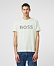 Green BOSS Line Logo T-Shirt