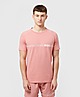 Pink BOSS Dolphin Linear T-Shirt