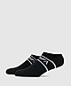 Black Emporio Armani Loungewear 2 Pack Sporty Invisible Socks