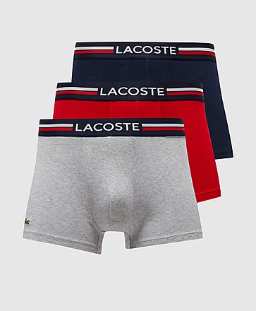 Lacoste 3 Pack Trunks