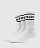 White BOSS 3 Pack Stripe Socks