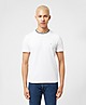 White Farah Tip Neck Pique T-Shirt
