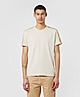 White Calvin Klein Jeans Tape Shoulder T-Shirt