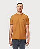 Brown Fred Perry Broken Tipped T-Shirt