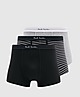 Black/Grey PS Paul Smith 3 Pack Trunks