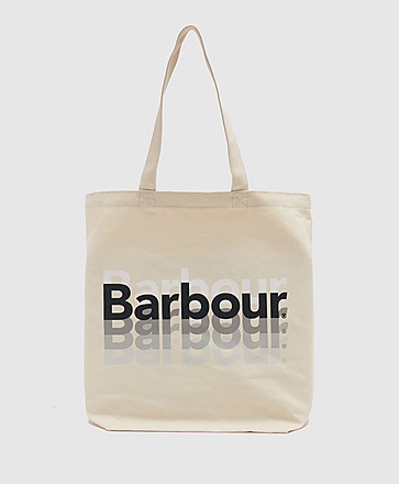 Barbour Logo Tote Bag