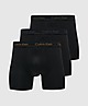 Black Calvin Klein Underwear 3 Pack Boxers