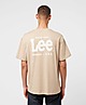 Brown Lee Logo Loose T-Shirt