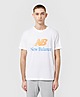 White New Balance Celebrate Split T-Shirt