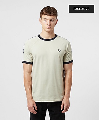 Fred Perry Panel Tape T-Shirt - Exclusive