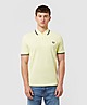 Yellow Fred Perry Twin Tipped Polo Shirt