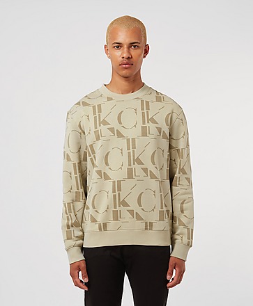 Calvin Klein Jeans All Over Logo Sweatshirt