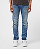 Blue/Blue G-STAR 3301 Tapered Fit Jeans