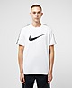 White Nike Repeat Swoosh T-Shirt