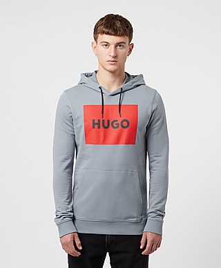 HUGO Durat Logo Square Hoodie