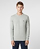 Grey Pretty Green Standards Knitted Sweatshirt