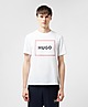White HUGO Dumex Frame T-Shirt