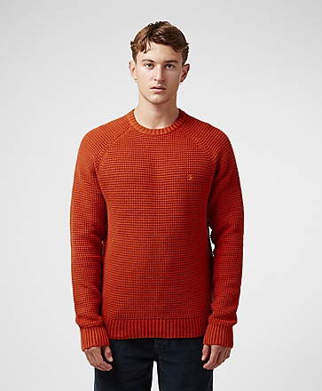 Farah Lawes Textured Knitted Jumper