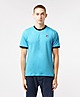 Blue Fila Short Sleeve Ringer T-Shirt