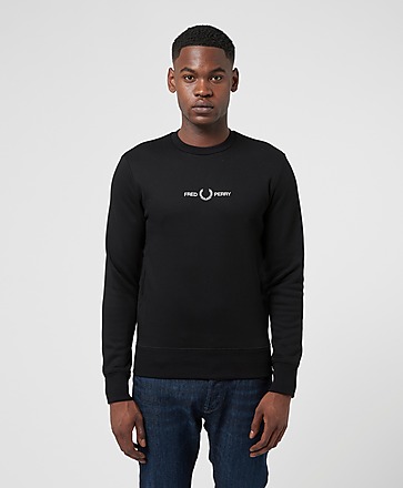 Fred Perry Embroidered Logo Sweatshirt