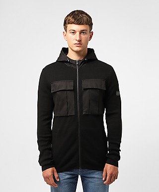 Barbour International Element Knitted Hoodie