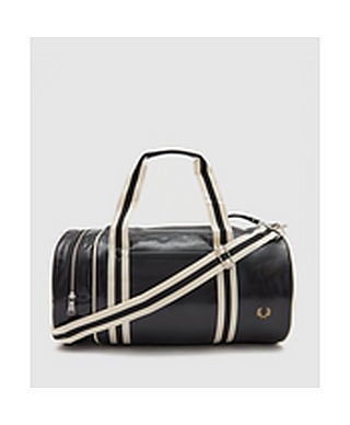 Fred Perry Classic Barrel Bag in Black for Men Save 14% Mens Bags Gym bags and sports bags 