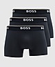 Blue BOSS 3 Pack Boxers