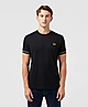 Black Fred Perry Bold Tipped Pique T-Shirt